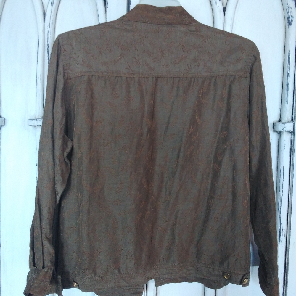 Silk/linen jacket - Picture 3 of 7